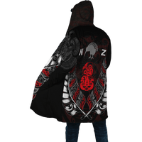 Aotearoa New Zealand Maori Silver Fern Hei Tiki Kiwi Cloak - Polynesian Pride