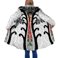 Aotearoa New Zealand Maori Fern Tattoo Cloak - Polynesian Pride