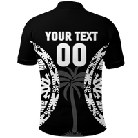 Custom Fiji Rugby Sevens Fijian Tapa Pattern Polo Shirt LT12 - Polynesian Pride