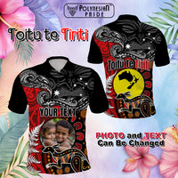 Aotearoa and Australia Toitu Te Tiriti Polo Shirt Honour the Treaty - Te Tiriti Is Us CTM03 Multicolor - Polynesian Pride