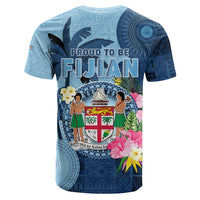 Custom Photo Fiji T Shirt Polynesian Palm Tree Fijian Tapa Pattern CTM05 - Polynesian Pride