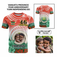 Custom Photo Penama Province T Shirt Vanuatu Yumi Indipendens Dei CTM09 Multicolor - Polynesian Pride