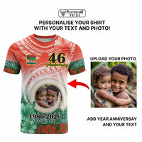 Custom Photo Penama Province T Shirt Vanuatu Yumi Indipendens Dei CTM09 - Polynesian Pride
