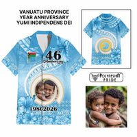 Custom Photo Sanma Province Hawaiian Shirt Vanuatu Yumi Indipendens Dei CTM09 Multicolor - Polynesian Pride