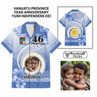 Custom Photo Shefa Province Hawaiian Shirt Vanuatu Yumi Indipendens Dei
