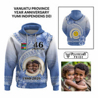 Custom Photo Shefa Province Hoodie Vanuatu Yumi Indipendens Dei CTM09 Multicolor - Polynesian Pride