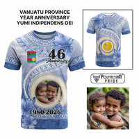 Custom Photo Shefa Province T Shirt Vanuatu Yumi Indipendens Dei CTM09 Multicolor - Polynesian Pride