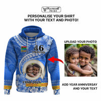 Custom Photo Tafea Province Hoodie Vanuatu Yumi Indipendens Dei CTM09 - Polynesian Pride