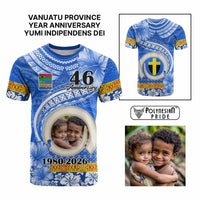 Custom Photo Tafea Province T Shirt Vanuatu Yumi Indipendens Dei CTM09 Multicolor - Polynesian Pride