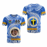 Custom Photo Tafea Province T Shirt Vanuatu Yumi Indipendens Dei CTM09 - Polynesian Pride