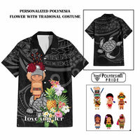 Custom Polynesian Traditional Costume Hawaiian Shirt Tropical Flower CTM09 Multicolor - Polynesian Pride