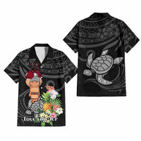 Custom Polynesian Traditional Costume Hawaiian Shirt Tropical Flower CTM09 - Polynesian Pride