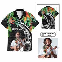 Custom Photo Polynesian Tribal Tattoo with Tropical Vibe Hawaiian Shirt CTM09 Multicolor - Polynesian Pride