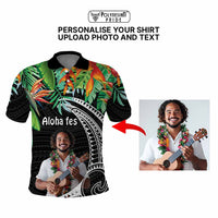 Custom Photo Polynesian Tribal Tattoo with Tropical Vibe Polo Shirt CTM09 - Polynesian Pride