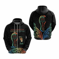 Custom Happy Father's Day - The Best Step Dad Hoodie Polynesian Tribal Tatoo CTM09 - Polynesian Pride