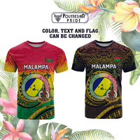 Custom Vanuatu Provinces T Shirt Coat Of Arms Mix Flag CTM14 - Polynesian Pride