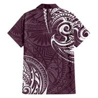 Polynesian Pride Hawaiian Shirt - Tattoo Polynesian Purple Pattern LT7 - Polynesian Pride