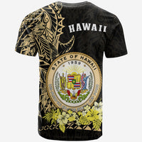 Hawaiian Polynesian T Shirt Gold Seal of Hawaii LT13 - Polynesian Pride