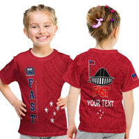 (Custom Personalised) F.A.S.T Samoa T Shirt Kid We Ready Polynesian Samoan LT13 Youth XL Size14 - Polynesian Pride