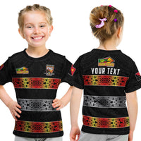 (Custom Personalised) The Hunters Png T Shirt Kid Papua New Guinea Hunters Rugby LT13 Youth XL Size14 - Polynesian Pride