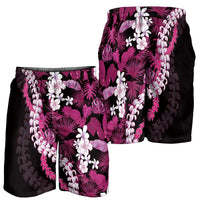 Akala Aloha Hawaii Lei Shorts for Men Tropical Flowers Elegant Vibe - Polynesian Pride