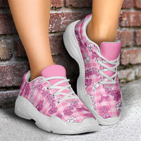 Alaka Aloha Hawaii Chunky Sneakers Plumeria Lei With Palaka Motif - Polynesian Pride