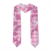 Alaka Aloha Hawaii Graduation Stole Plumeria Lei With Palaka Motif - Polynesian Pride