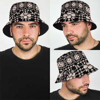 Aloha Hawaii Shell Quilt Bucket Hat Seamless Style LT14 - Polynesian Pride