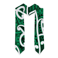 Aotearoa Maori Kowhaiwhai Graduation Stole Kakariki Puhoro and Patiki LT9 - Polynesian Pride
