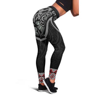 Aotearoa Toitu Te Tiriti Waitangi Leggings Proud To Be Maori - Polynesian Pride