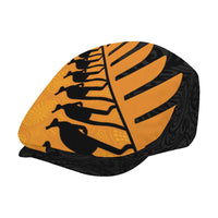 Australia New Zealand Rugby Jeff Hat Gold Aboriginal Wallabies and Maori Black Fern - Polynesian Pride