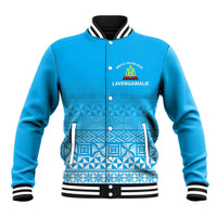 Tonga Lavengamalie College Tongan Pattern Baseball Jacket - LT12