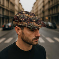 Batik Pedalaman Semen Lereng Style Jeff Hat Indonesian Traditional Pattern
