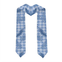 Blue Palaka Hawaii Palapalai Graduation Stole Hawaiian Fern LT14 - Polynesian Pride