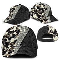 Bula Hibiscus Festival Classic Cap Tapa Pattern Half Style LT03 - Polynesian Pride