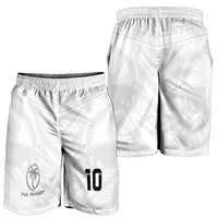 Custom Fiji Rugby Shorts for Men Tapa Tribal Motifs Sporty Style - Polynesian Pride