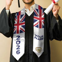 Custom Hawaii Graduation Stole Aloha Flag And Seal
