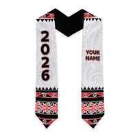Custom New Zealand Aotearoa Graduation Stole Maori Kowhaiwhai Pattern