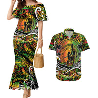 Father's Day Vanuatu Couples Matching Mermaid Dress and Hawaiian Shirt Special Dad Polynesia Paradise DT02 Art - Polynesian Pride