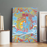 Father's Day Fiji Canvas Wall Art Special Dad Polynesia Paradise