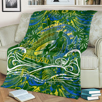 Father's Day Solomon Islands Blanket Special Dad Polynesia Paradise