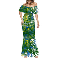 Father's Day Solomon Islands Mermaid Dress Special Dad Polynesia Paradise DT02 - Polynesian Pride