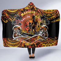 Father's Day Marquesas Islands Hooded Blanket Special Dad Polynesia Paradise DT02 - Polynesian Pride