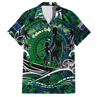 Father's Day New Zealand Hawaiian Shirt Special Dad Polynesia Paradise DT02 Green - Polynesian Pride