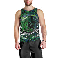 Father's Day New Zealand Men Tank Top Special Dad Polynesia Paradise