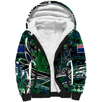 Father's Day New Zealand Sherpa Hoodie Special Dad Polynesia Paradise DT02 Unisex Green - Polynesian Pride