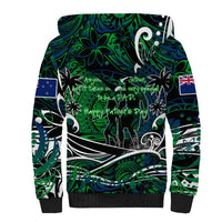 Father's Day New Zealand Sherpa Hoodie Special Dad Polynesia Paradise DT02 - Polynesian Pride