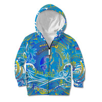 Father's Day Tuvalu Kid Hoodie Special Dad Polynesia Paradise