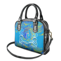 Father's Day Tuvalu Shoulder Handbag Special Dad Polynesia Paradise
