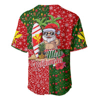 Hawaii Christmas Baseball Jersey Mele Kalikimaka Kanaka Maoli DT02 - Polynesian Pride